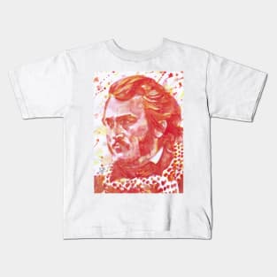 GUSTAVE DORE watercolor portrait Kids T-Shirt